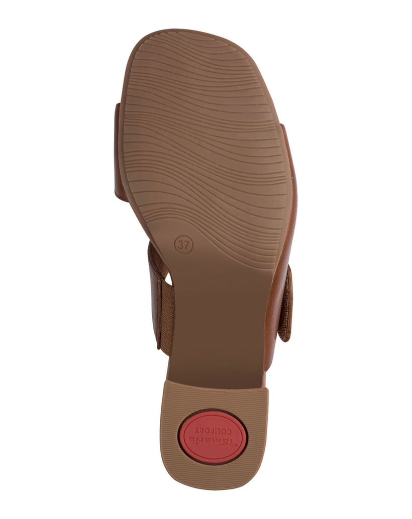 TAMARIS-Pantolette-braun