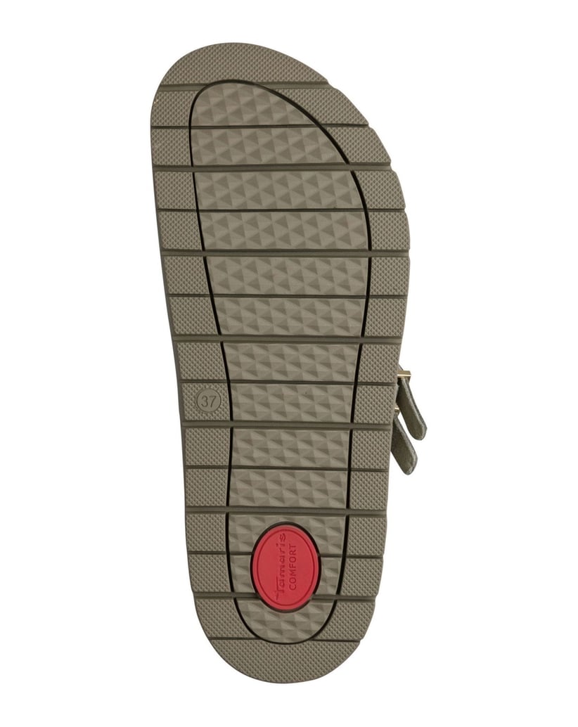 TAMARIS-Pantolette-braun