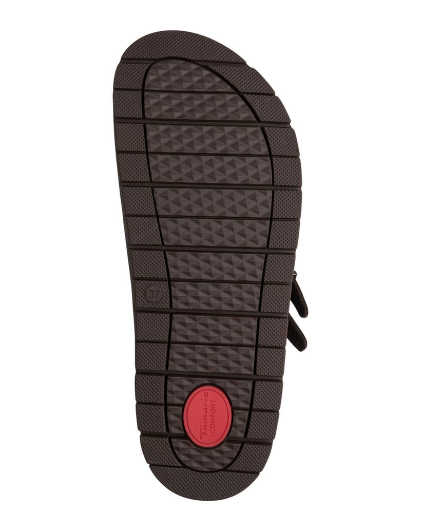 TAMARIS-Pantolette-braun