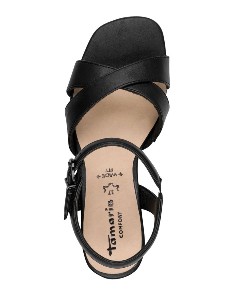TAMARIS-Sandalette-schwarz