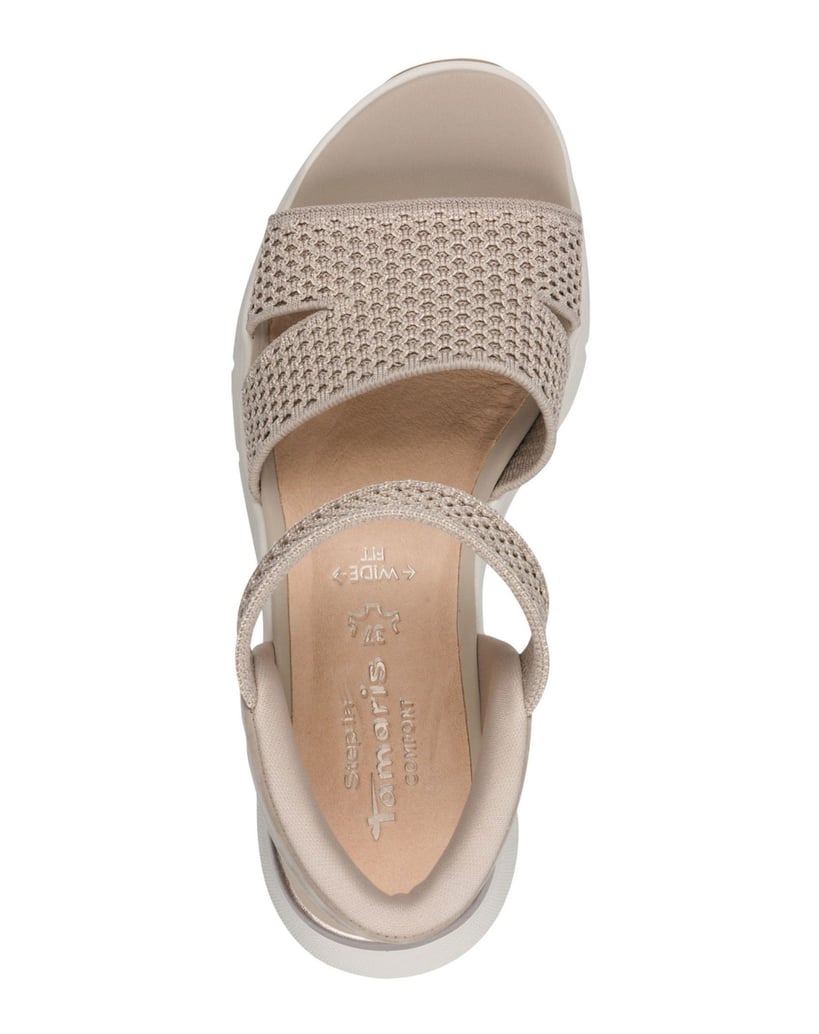 TAMARIS-Sandalette-schwarz