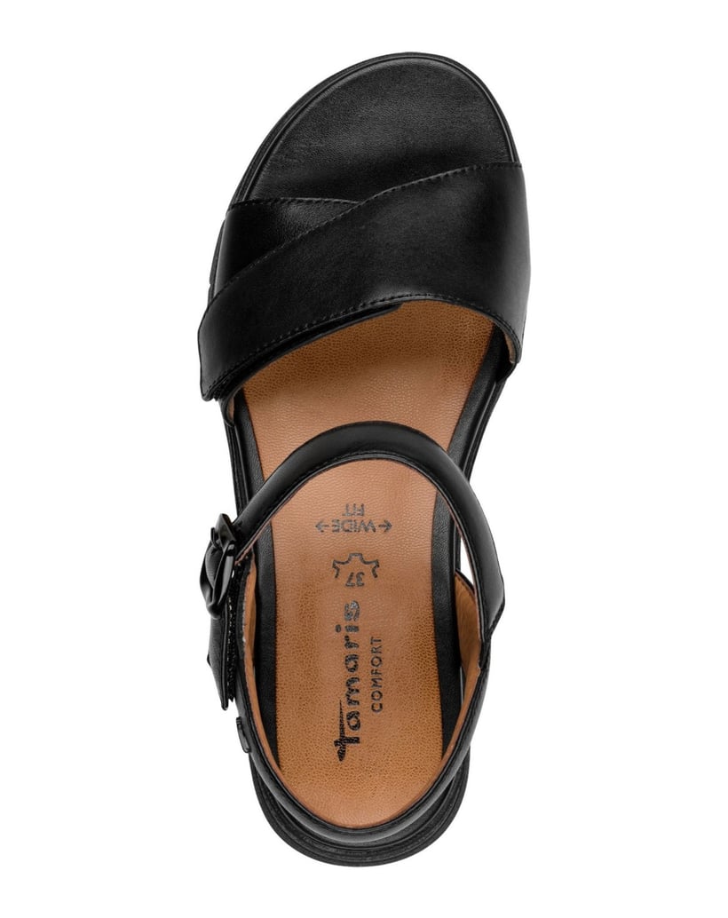 TAMARIS-Sandalette-schwarz
