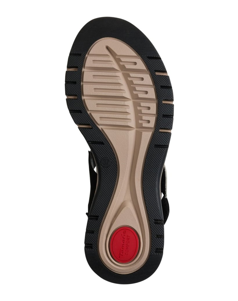 TAMARIS-Sandalette-schwarz