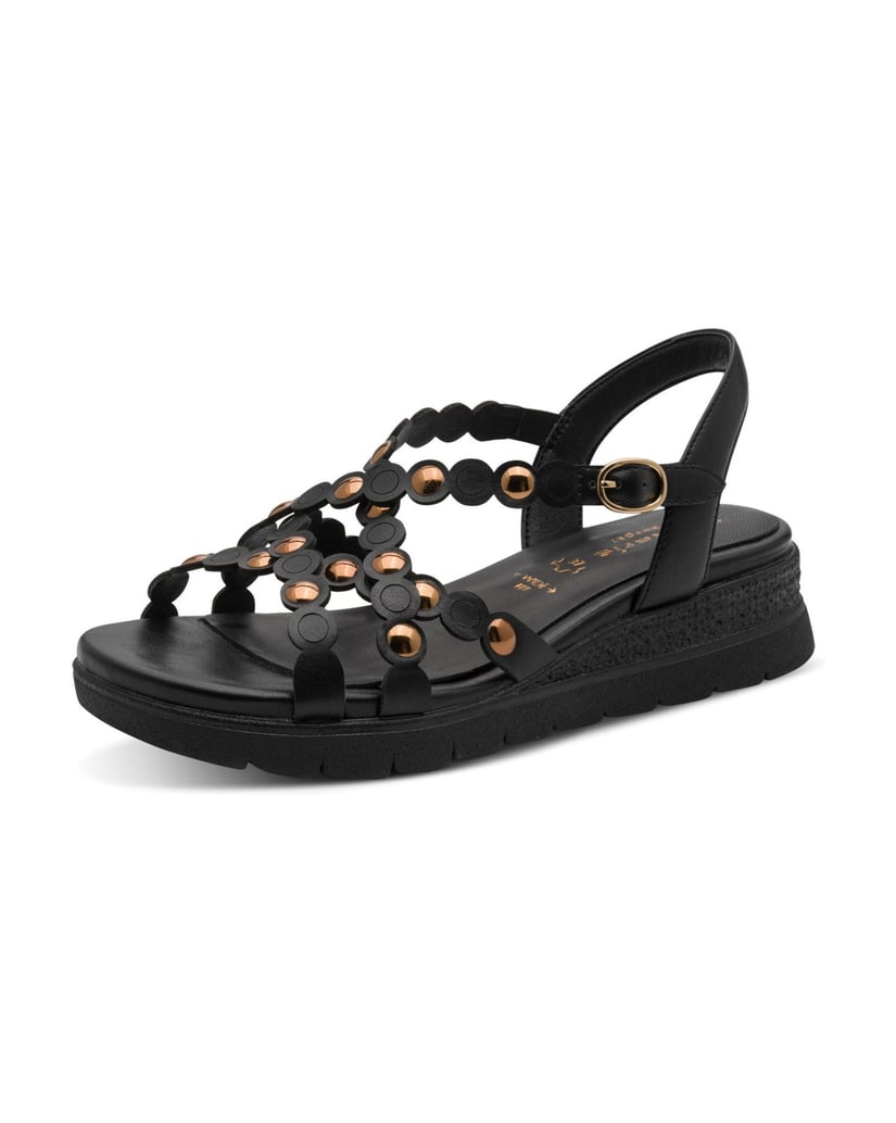 TAMARIS-Sandalette-schwarz