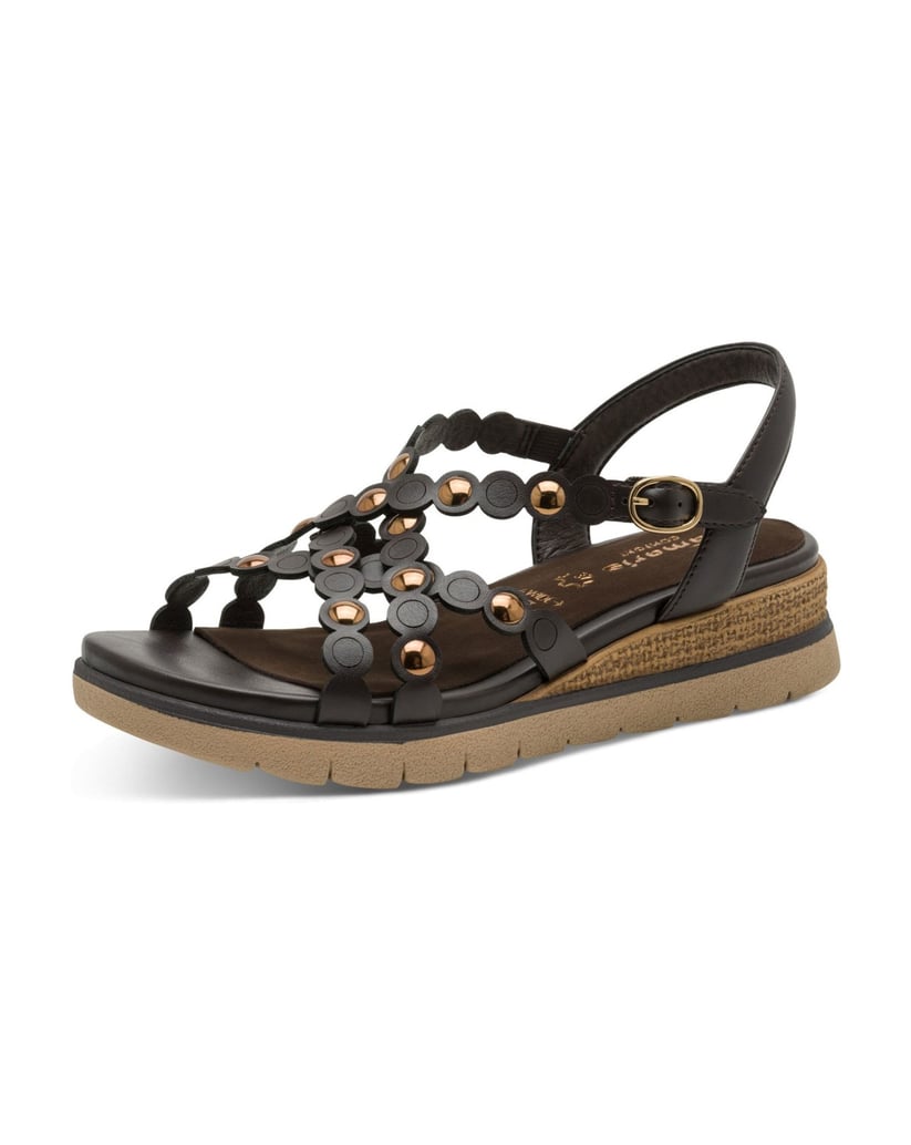 TAMARIS-Sandalette-schwarz