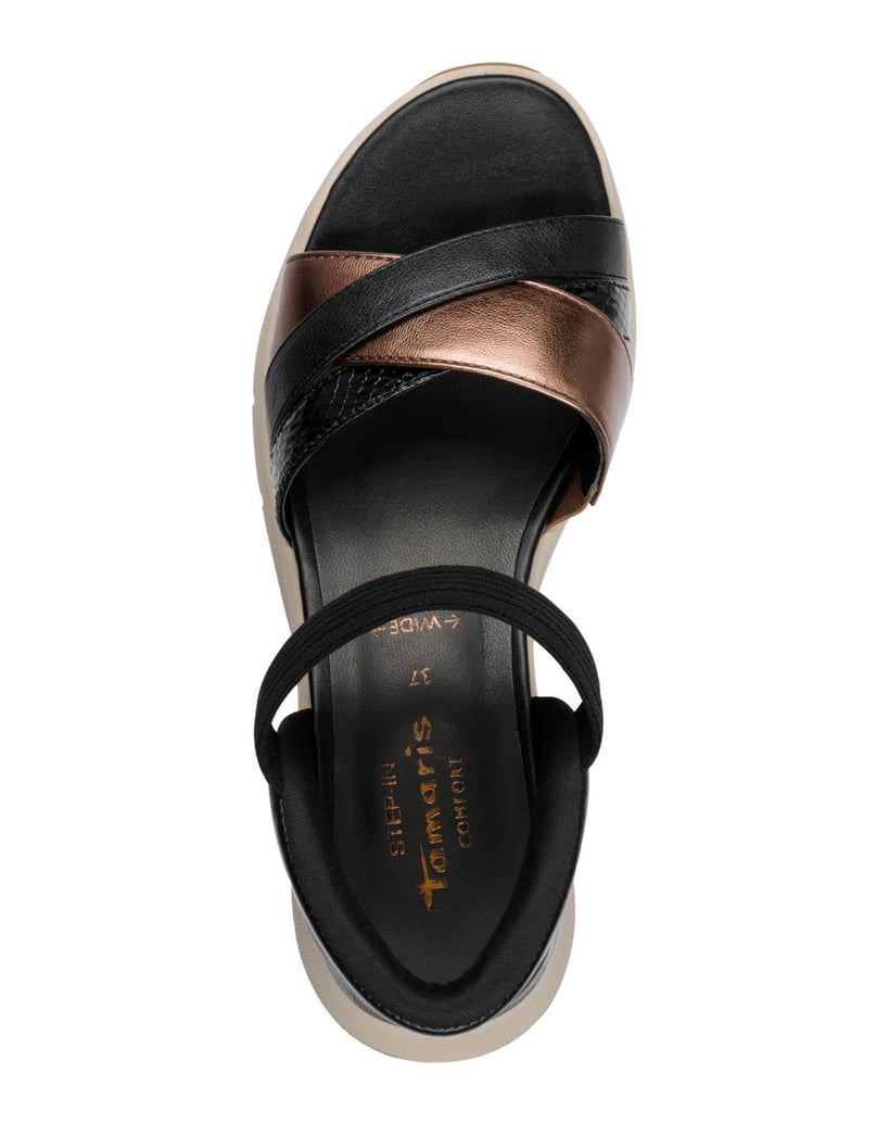 TAMARIS-Sandalette-schwarz