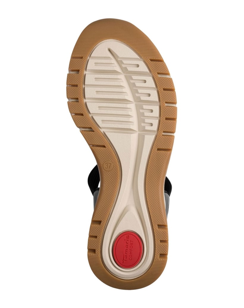 TAMARIS-Sandalette-schwarz