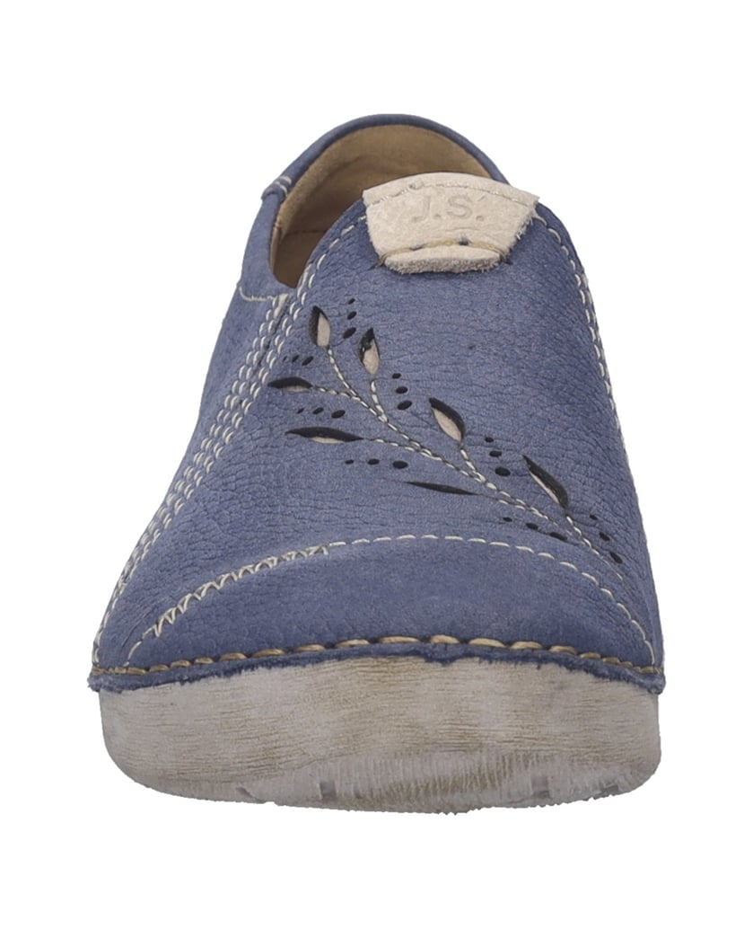 JOSEF-SEIBEL-JOSEF-SEIBEL-Fergey-42-|-Slipper-für-Damen-|-Blau-grau