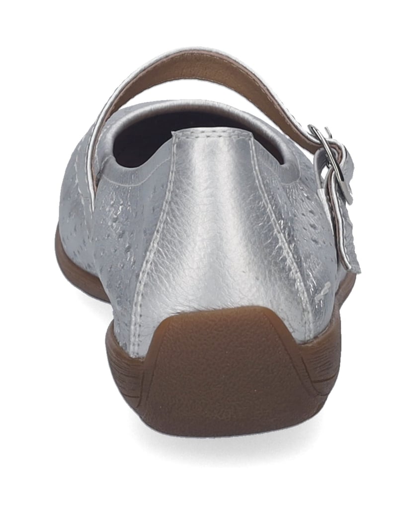 JOSEF-SEIBEL-JOSEF-SEIBEL-Fenja-41-|-Ballerina-für-Damen-|-Grau-silber