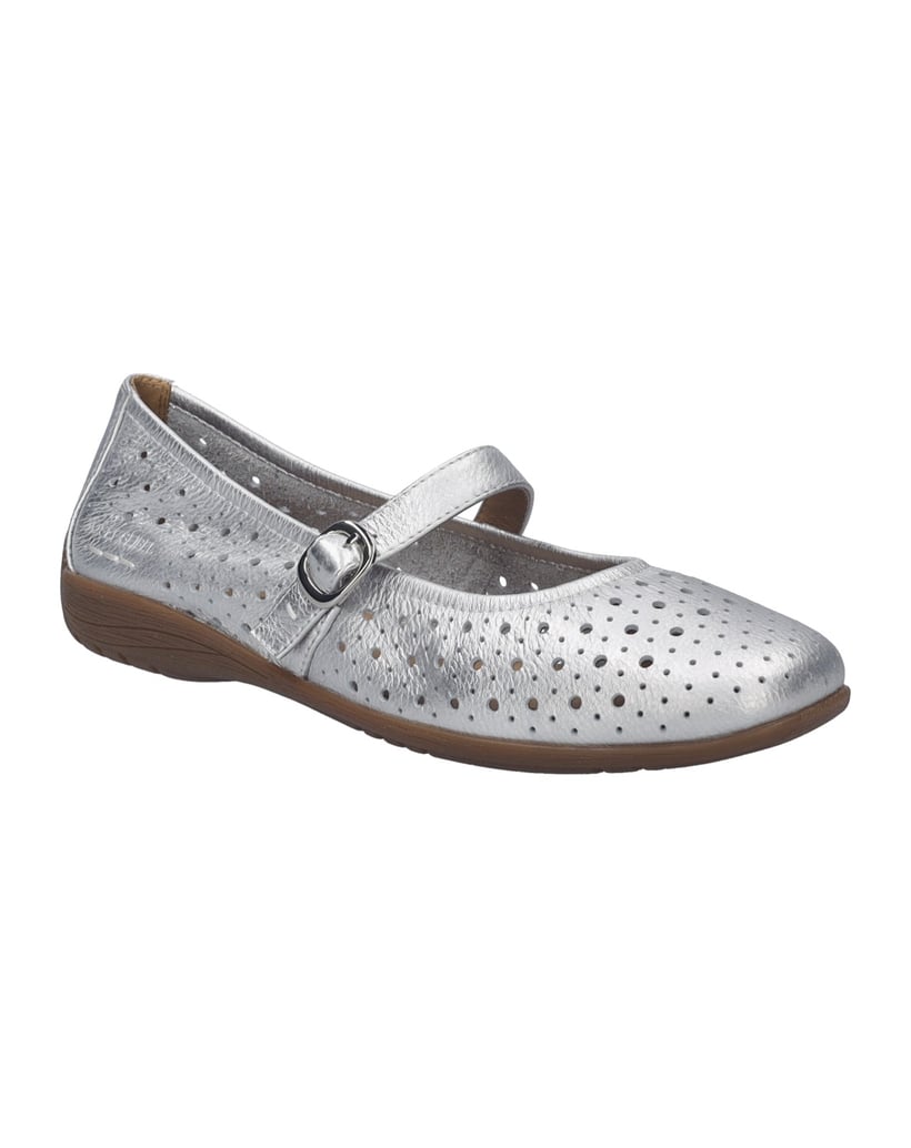 JOSEF-SEIBEL-JOSEF-SEIBEL-Fenja-41-|-Ballerina-für-Damen-|-Grau-silber