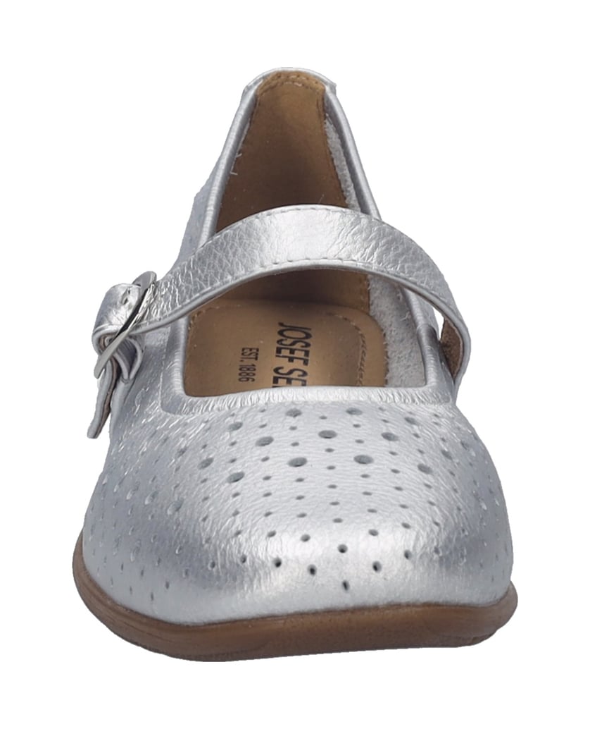 JOSEF-SEIBEL-JOSEF-SEIBEL-Fenja-41-|-Ballerina-für-Damen-|-Grau-silber