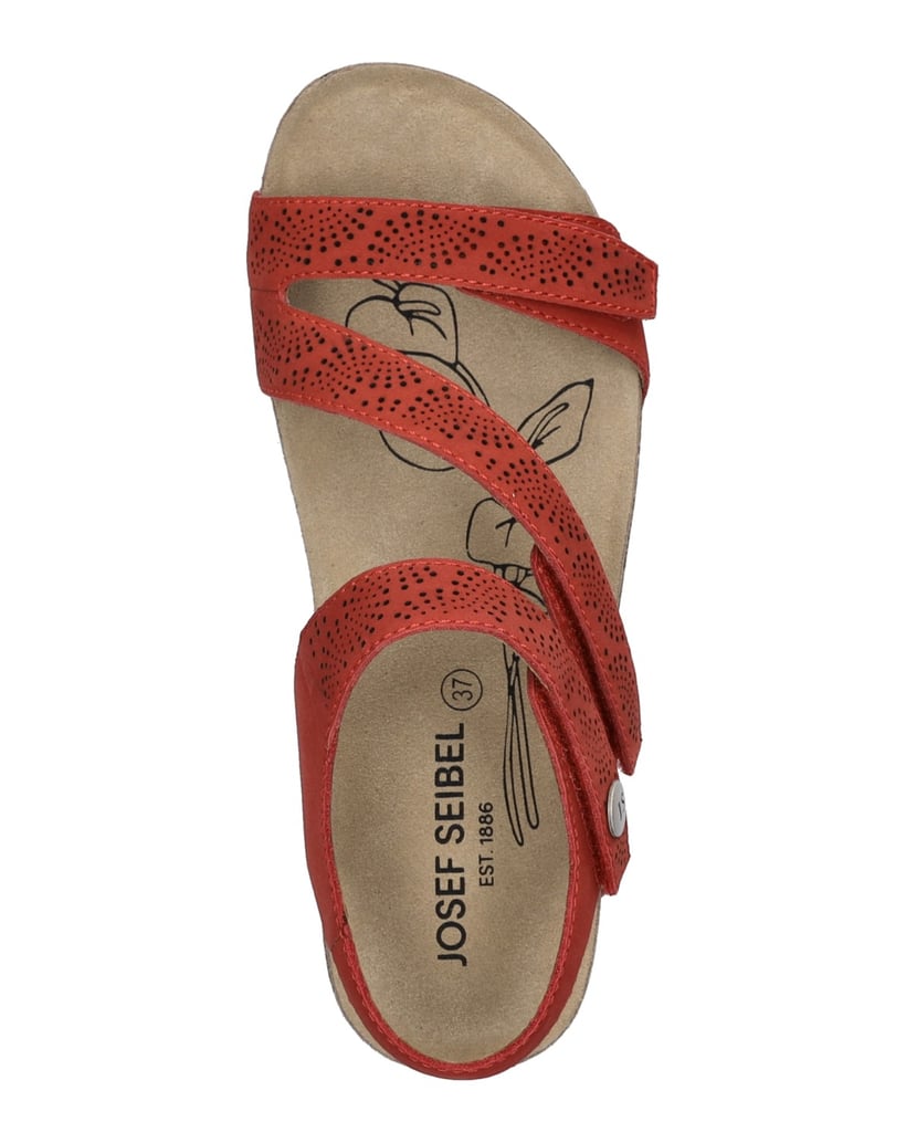 JOSEF-SEIBEL-JOSEF-SEIBEL-Tonga-78-|-Sandale-für-Damen-|-Rot-rot