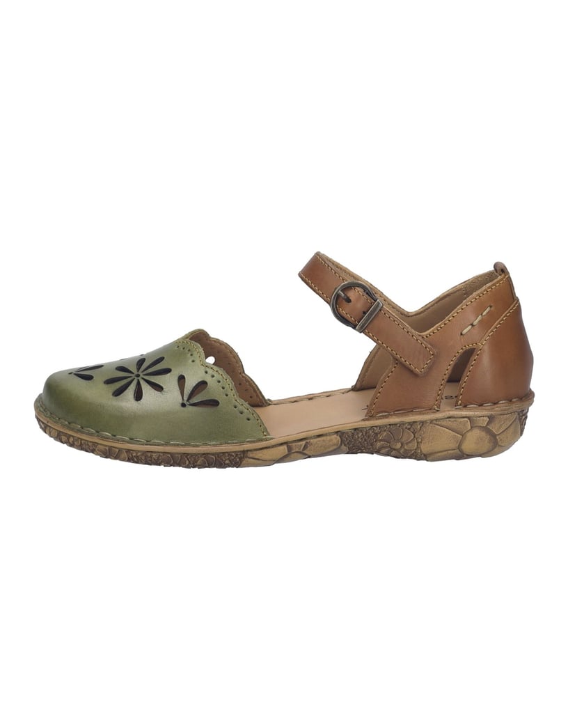 JOSEF-SEIBEL-JOSEF-SEIBEL-Rosalie-04-|-Sandale-für-Damen-|-Grün-oliv