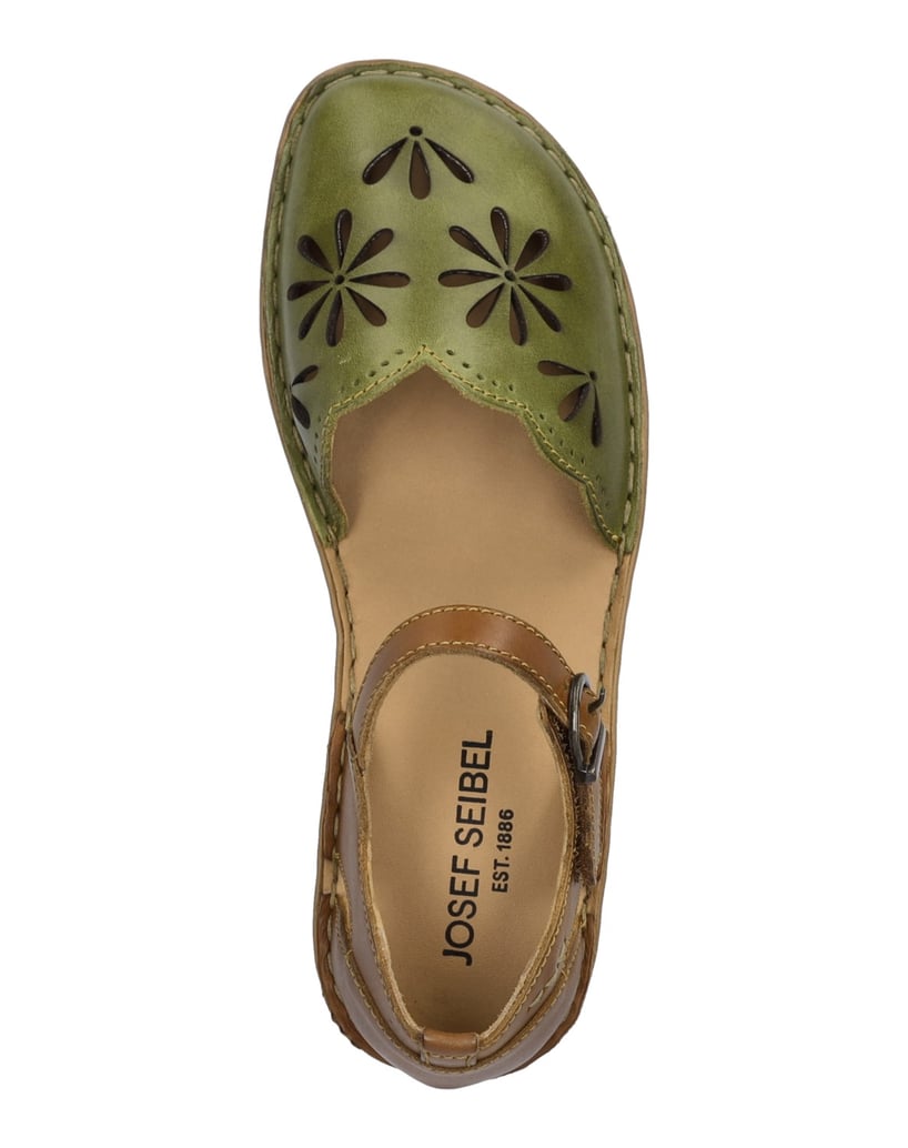 JOSEF-SEIBEL-JOSEF-SEIBEL-Rosalie-04-|-Sandale-für-Damen-|-Grün-oliv