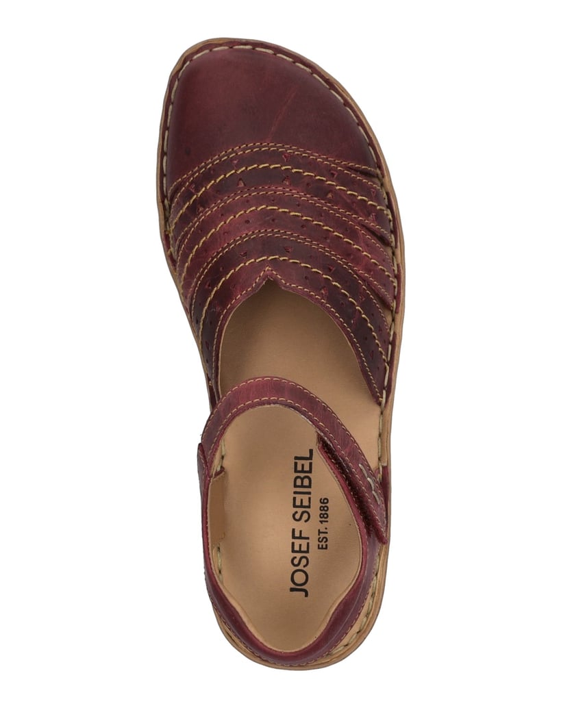 JOSEF-SEIBEL-JOSEF-SEIBEL-Rosalie-33-|-Sandale-für-Damen-|-Rot-lila
