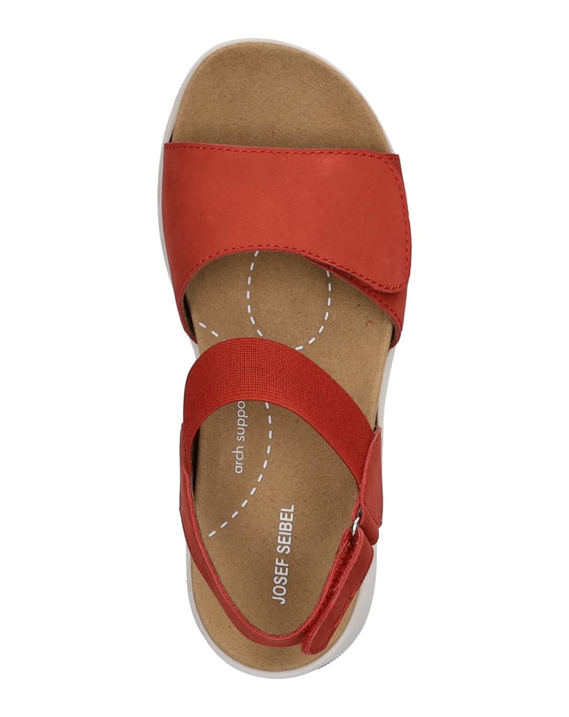 JOSEF-SEIBEL-JOSEF-SEIBEL-Estelle-13-|-Sandale-für-Damen-|-Rot-rot