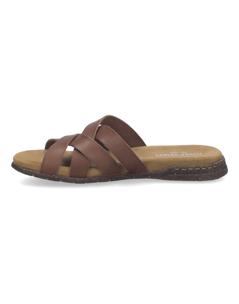 JOSEF-SEIBEL-JOSEF-SEIBEL-Fabricia-05-|-Slipper-für-Damen-|-Braun-cognac