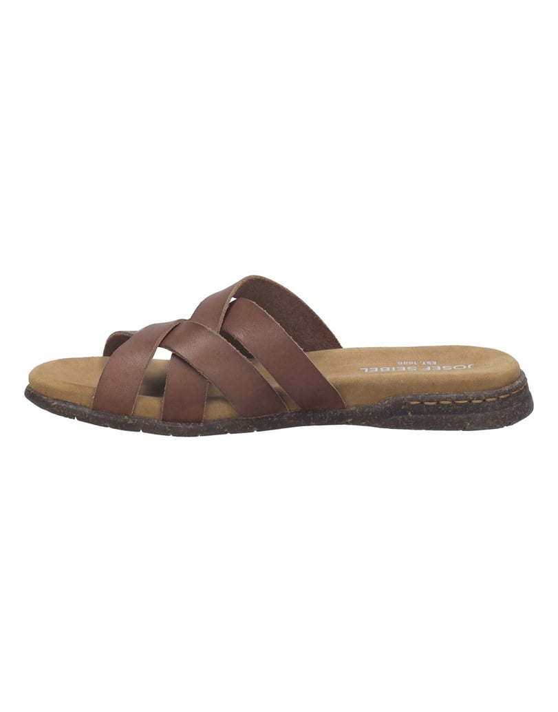 JOSEF-SEIBEL-JOSEF-SEIBEL-Fabricia-05-|-Slipper-für-Damen-|-Braun-cognac