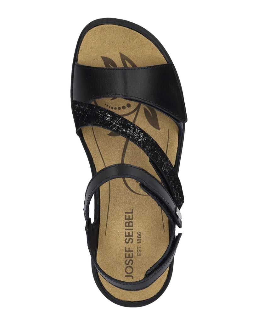 JOSEF-SEIBEL-JOSEF-SEIBEL-Ibiza-02-|-Sandale-für-Damen-|-Schwarz-schwarz