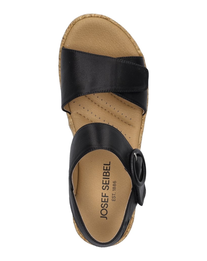 JOSEF-SEIBEL-JOSEF-SEIBEL-Evita-05-|-Sandale-für-Damen-|-Schwarz-schwarz