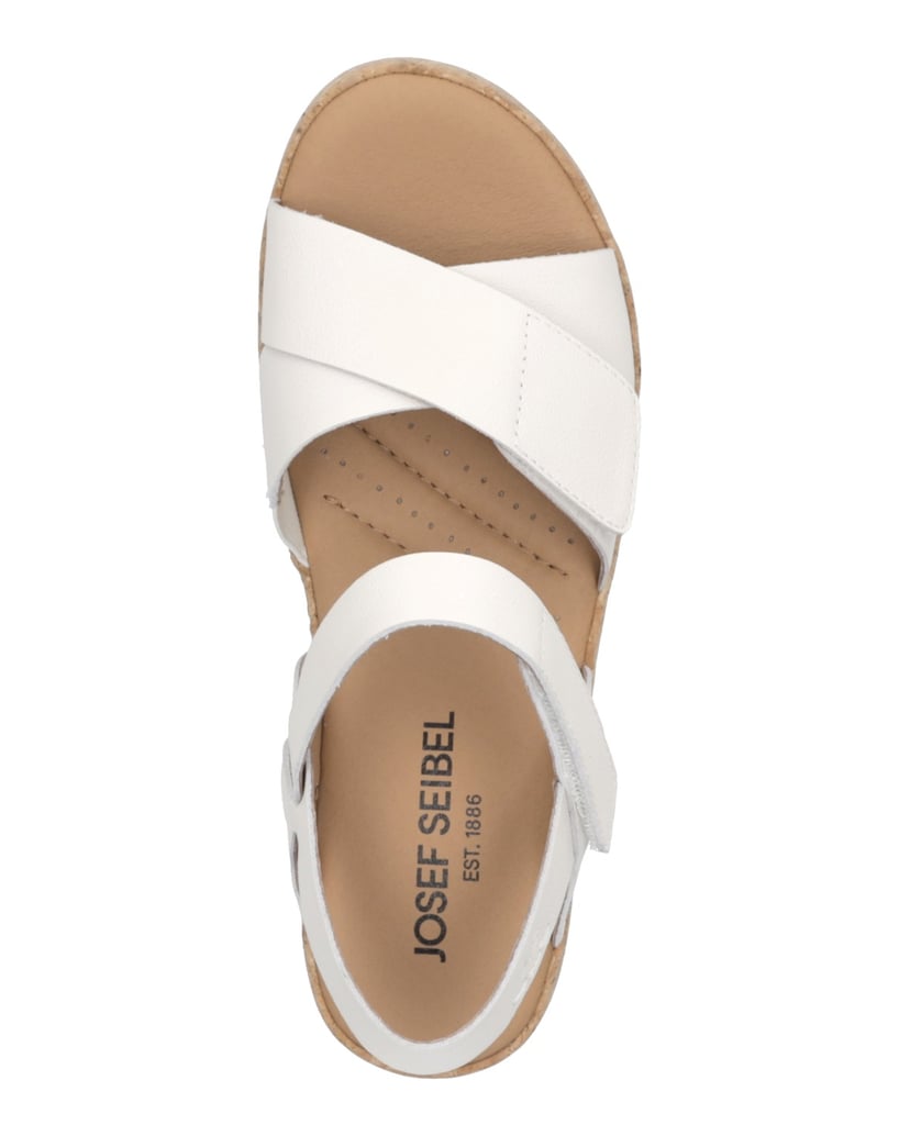 JOSEF-SEIBEL-JOSEF-SEIBEL-Evita-03-|-Sandale-für-Damen-|-Weiß-weiss