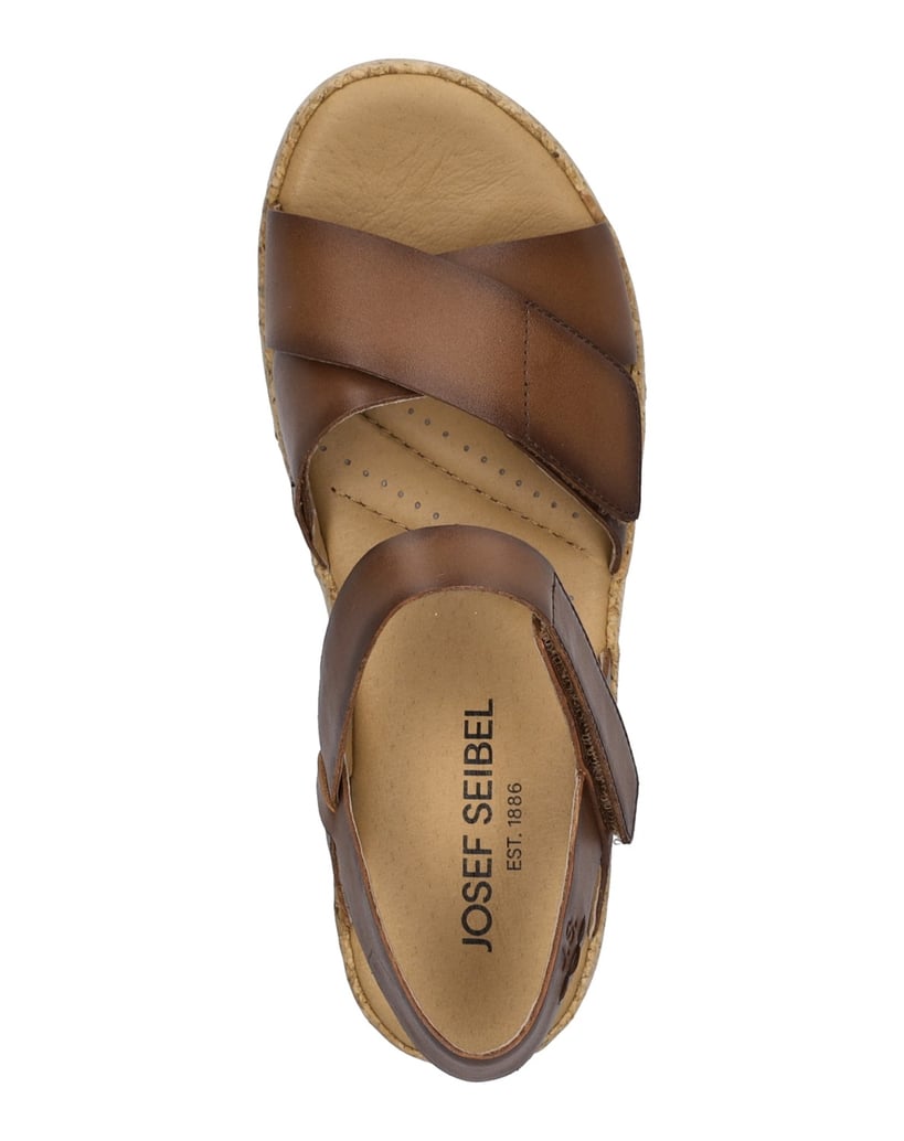 JOSEF-SEIBEL-JOSEF-SEIBEL-Evita-03-|-Sandale-für-Damen-|-Braun-cognac