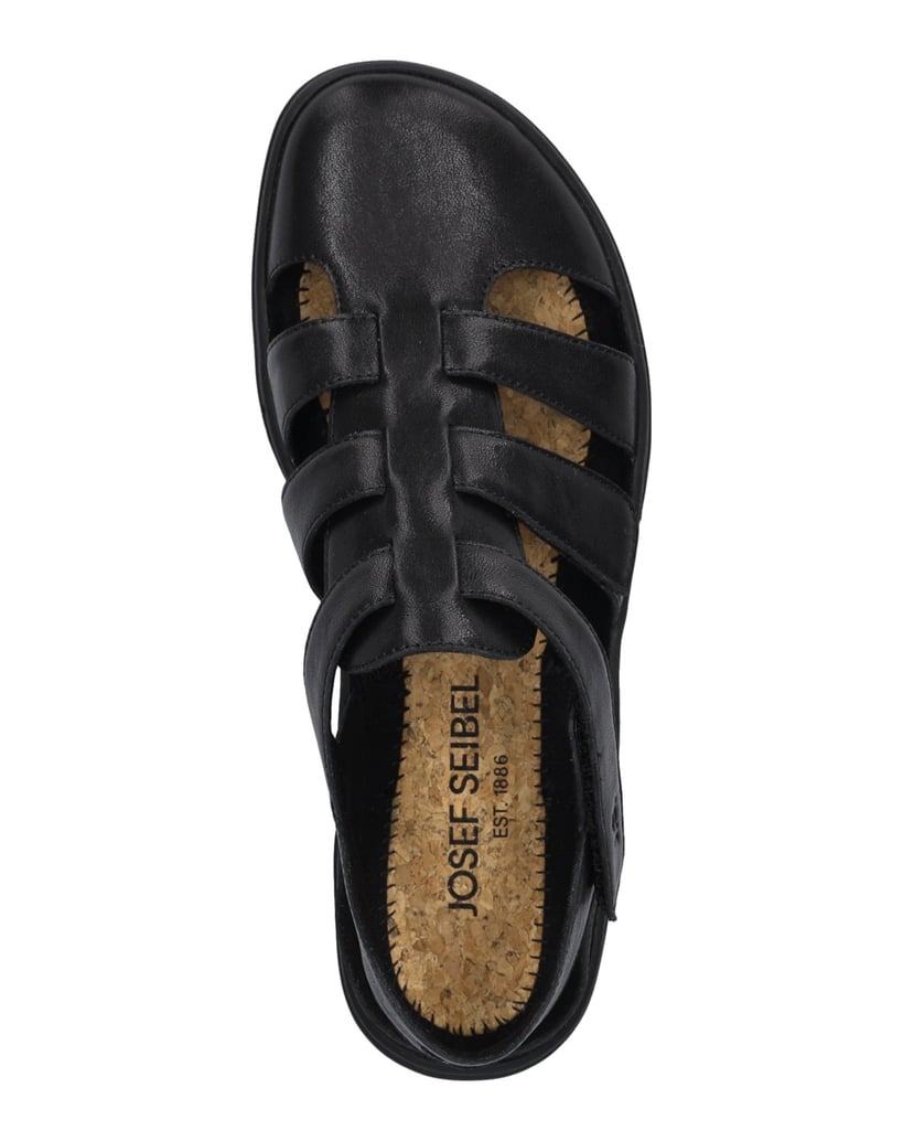 JOSEF-SEIBEL-JOSEF-SEIBEL-Caitlyn-01-|-Sandale-für-Damen-|-Schwarz-schwarz