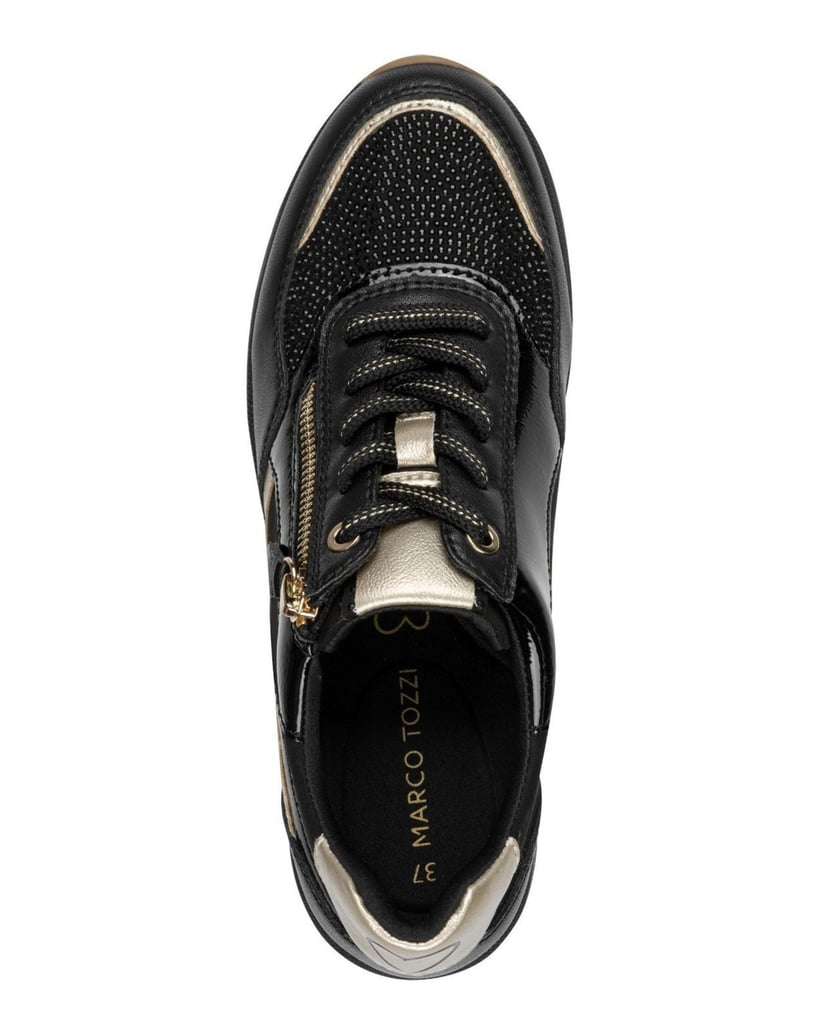 Marco-Tozzi-Sneaker-schwarz