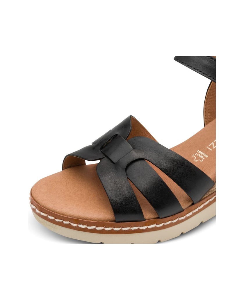 Marco-Tozzi-Sandalette-schwarz