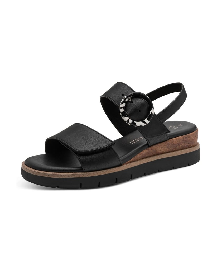 Marco-Tozzi-Sandalette-schwarz