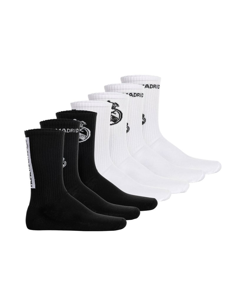Real-Madrid-Unisex-Socken-7er-Pack-RM-Crew-Socks-7-Pack-weiss-kombiniert
