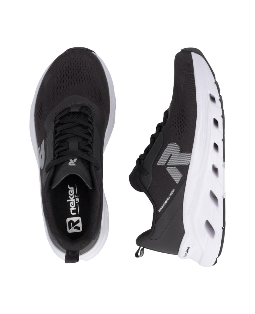 Rieker-Sport-Sneaker-Low-U3505-schwarz