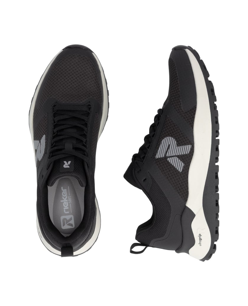 Rieker-Sport-Sneaker-Low-U1306-schwarz