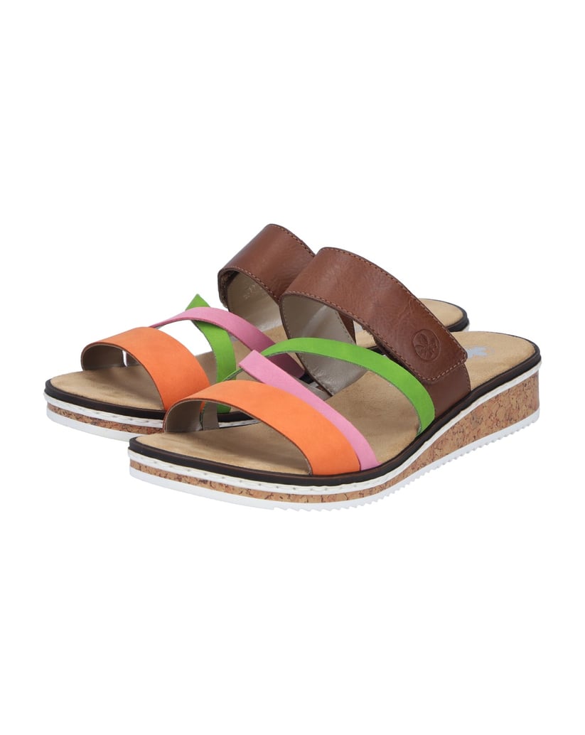Rieker-Pantoletten-V3652-multicolor