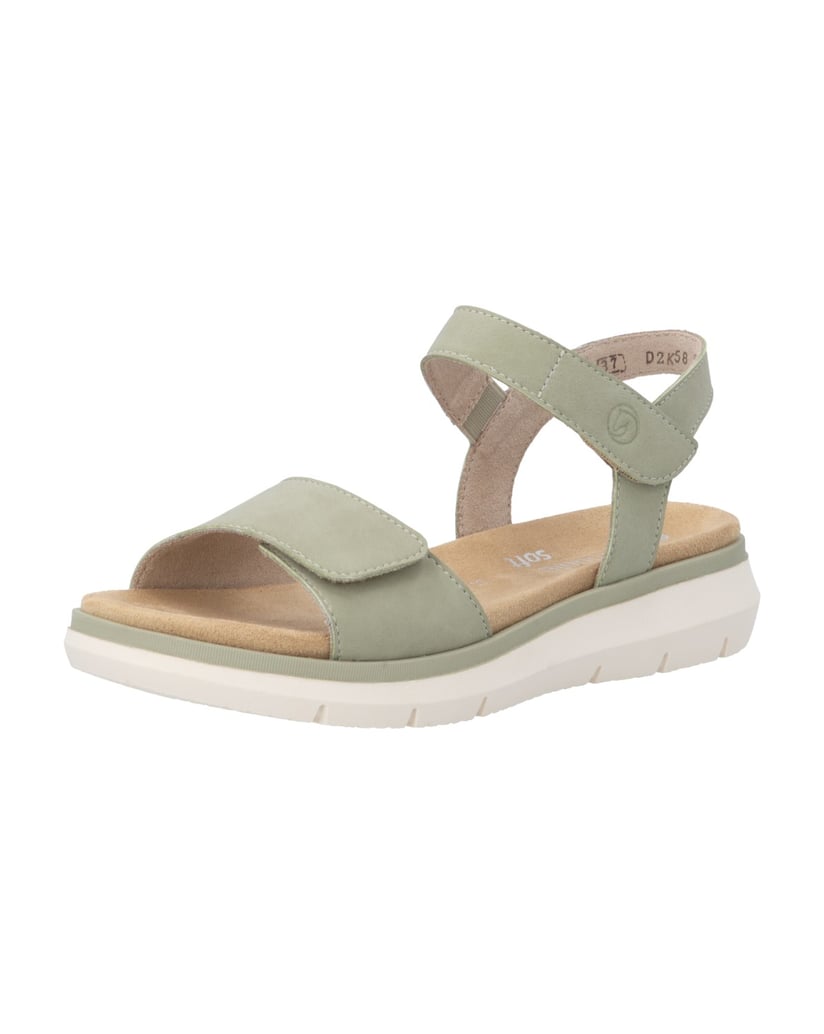 Remonte-Riemchensandalen-D2K58-grün