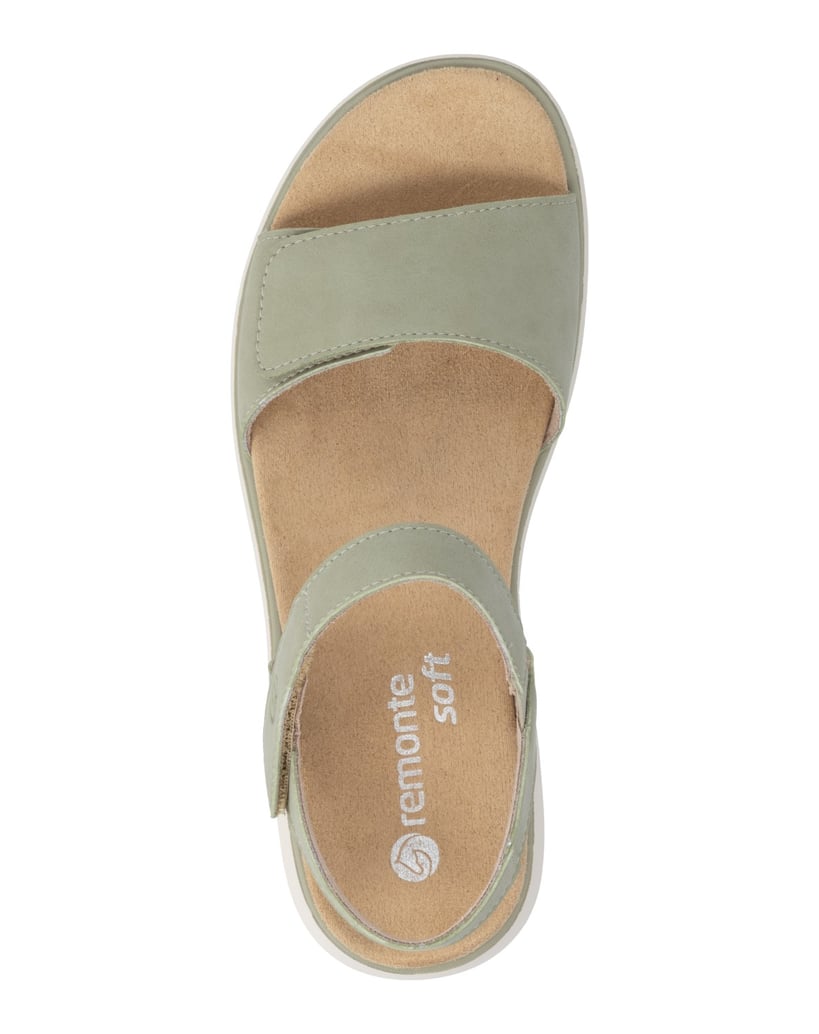 Remonte-Riemchensandalen-D2K58-grün