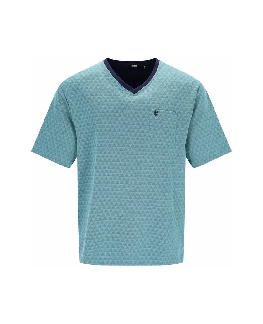hajo-Herren-Pyjama-Klima-Light-Shorty-hellblau