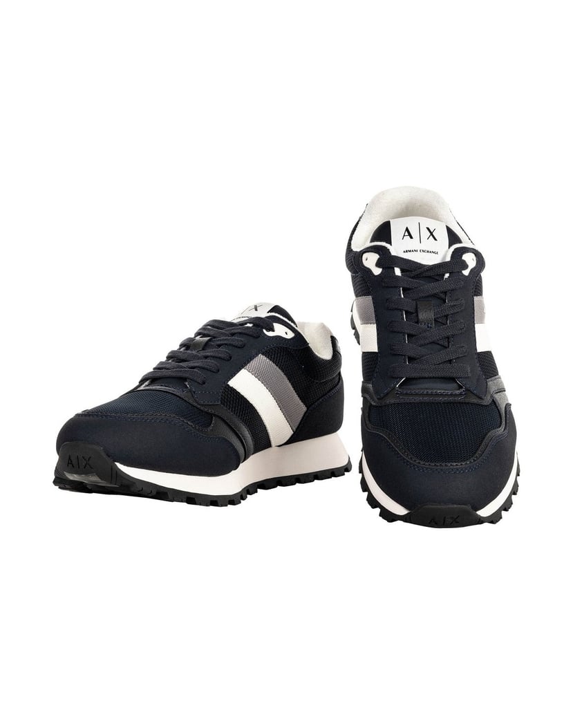 Armani-Exchange-Herren-Sneaker-1er-Pack-SNEAKER-DROP-MICROSUEDE-dunkelblau