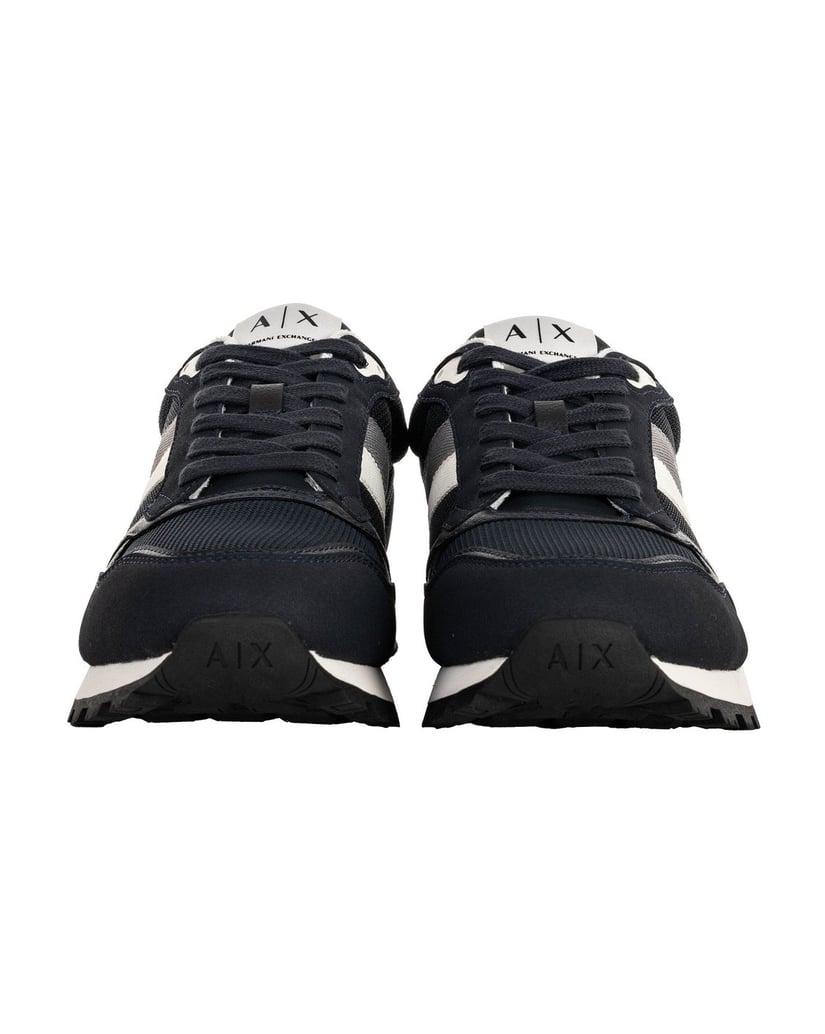 Armani-Exchange-Herren-Sneaker-1er-Pack-SNEAKER-DROP-MICROSUEDE-dunkelblau