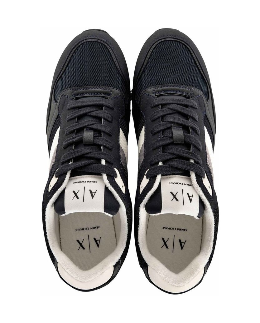 Armani-Exchange-Herren-Sneaker-1er-Pack-SNEAKER-DROP-MICROSUEDE-dunkelblau
