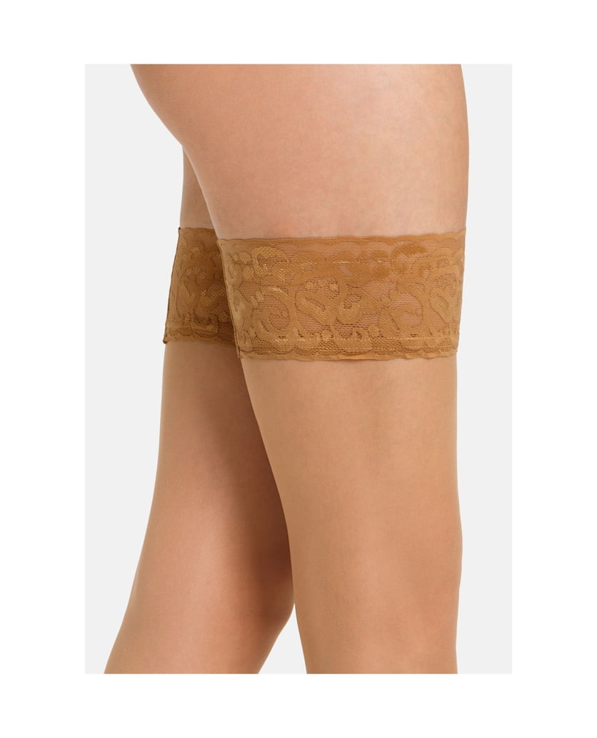 Camano-Halterlose-Strümpfe-beige