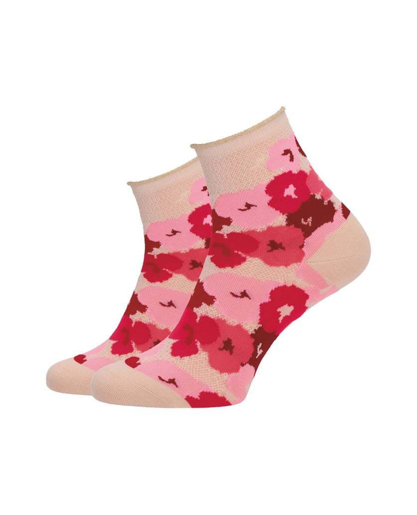 TAMARIS-Socken-comfort-transparent-rot