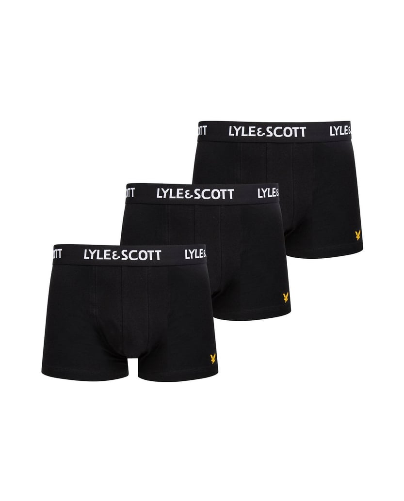 Lyle-&-Scott-Herren-Boxershort-3er-Pack-Barclay-schwarz