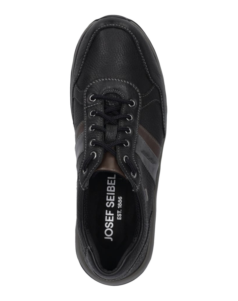 JOSEF-SEIBEL-JOSEF-SEIBEL-Leroy-56-|-Halbschuh-für-Herren-|-Schwarz-schwarz