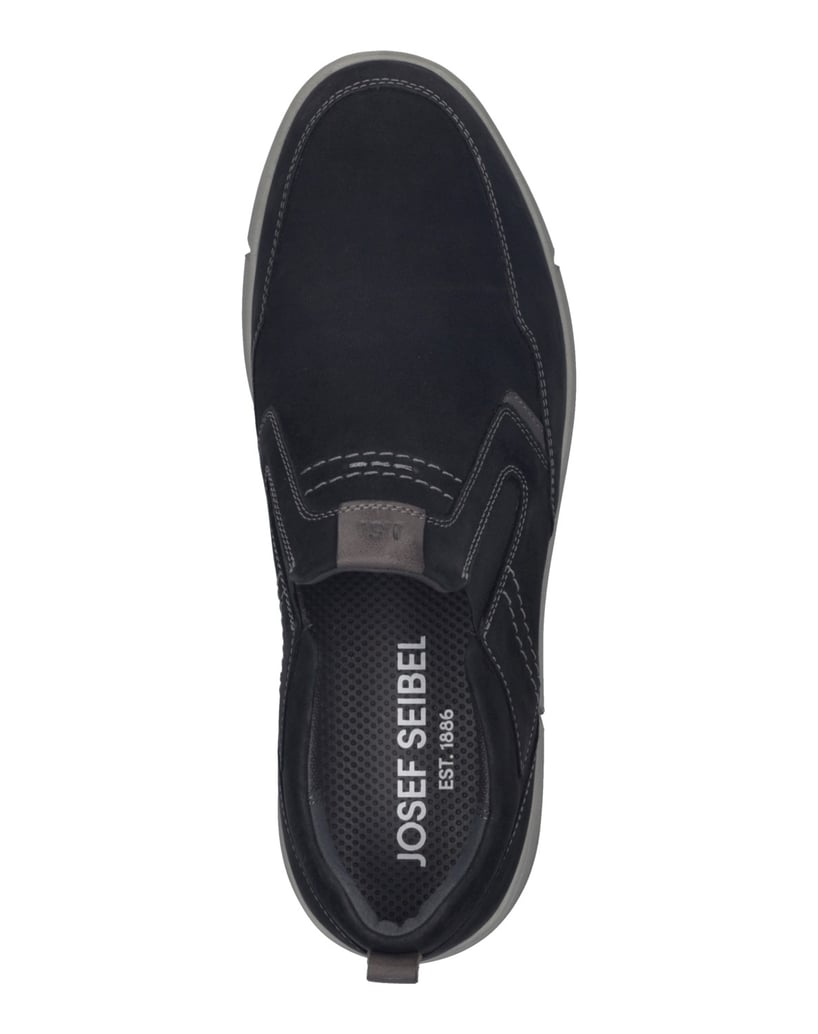 JOSEF-SEIBEL-JOSEF-SEIBEL-Enrico-04-|-Slipper-für-Herren-|-Schwarz-schwarz