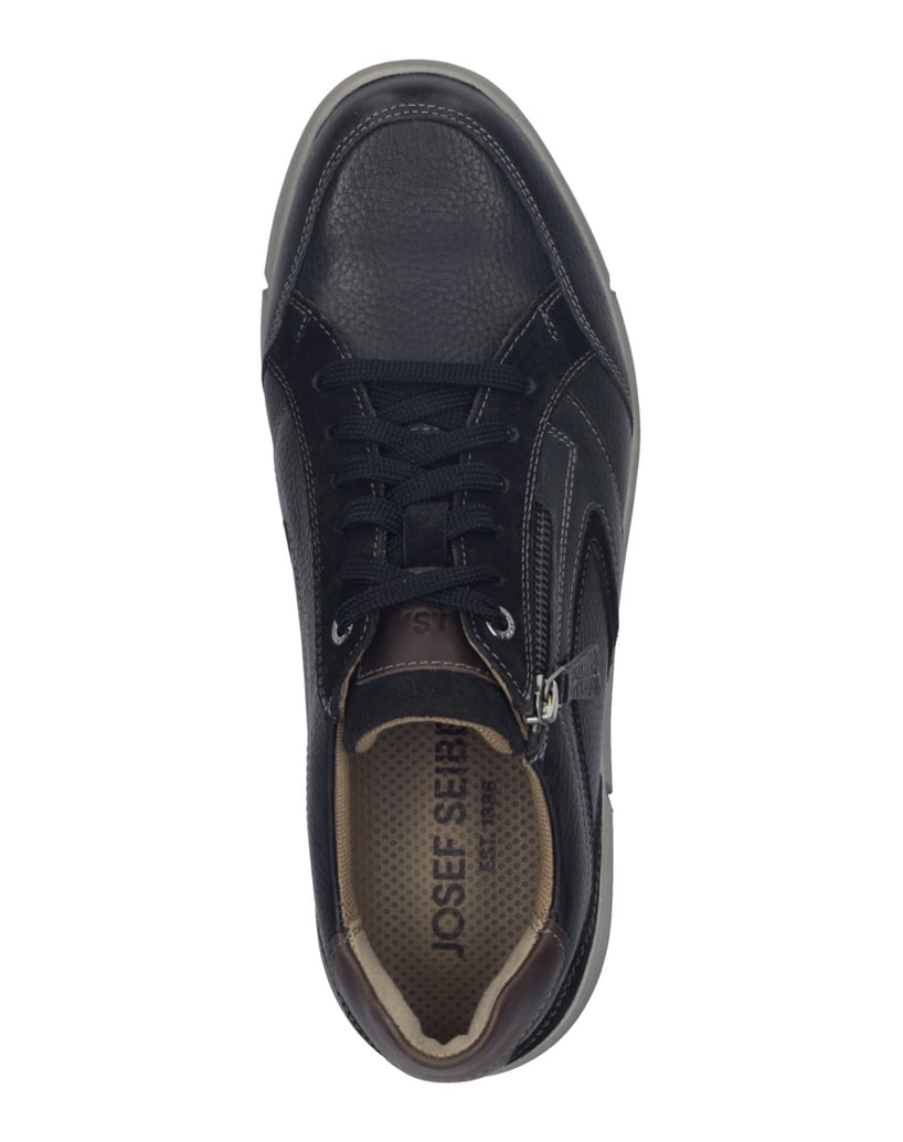JOSEF-SEIBEL-JOSEF-SEIBEL-Enrico-37-|-Halbschuh-für-Herren-|-Schwarz-schwarz