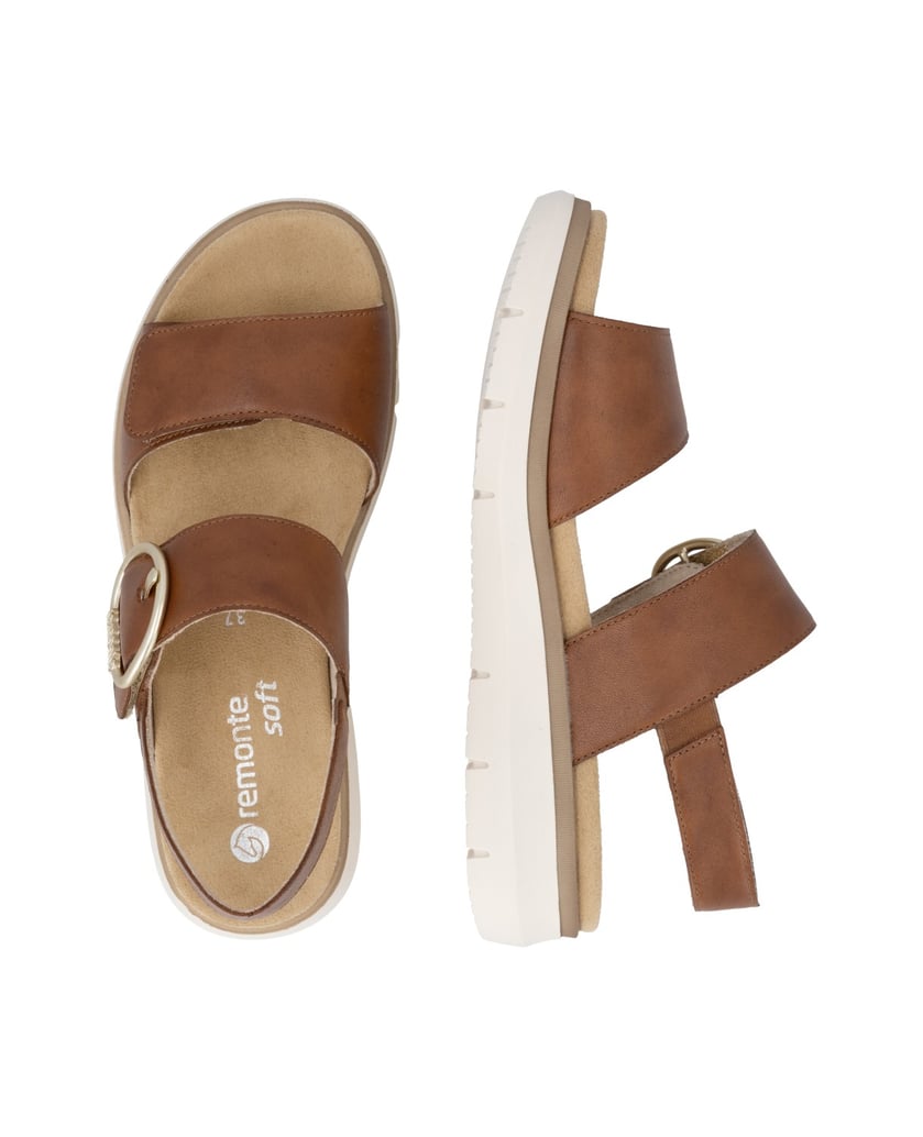 Remonte-Riemchensandalen-D2K50-braun