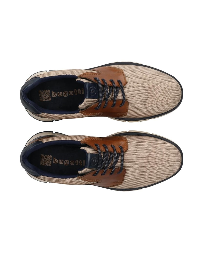 BUGATTI-Schnürer-beige