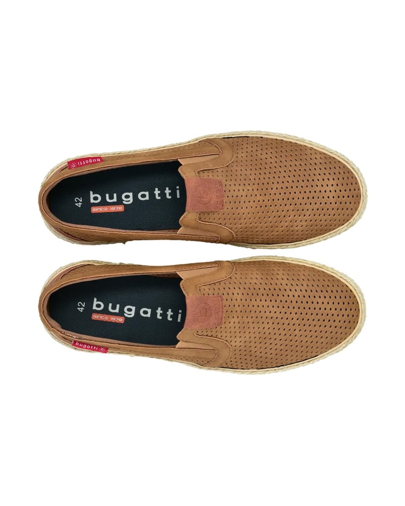 BUGATTI-Slip-on-cognac