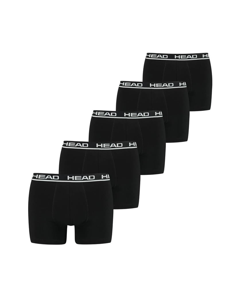 Head-Herren-Boxershort-5er-Pack-HEAD-BASIC-BOXER-5P-ECOM-schwarz
